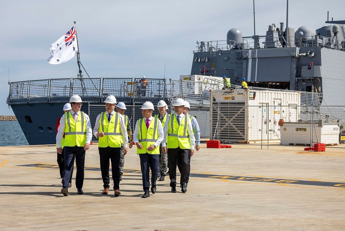 To deliver the Henderson Defence Precinct, the Federal and State Governments signed an agreement. Images: Australian Government Department of Defence