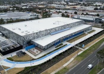 Moderna Technology Centre in Melbourne is the Southern Hemisphere’s first end-to-end mRNA manufacturing facility. Images: Moderna