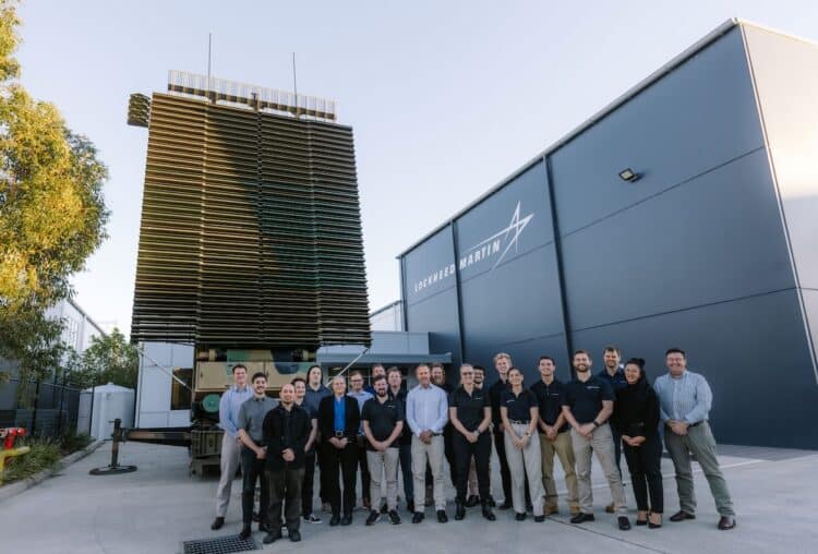 Lockheed Martin Australia’s TADRS team have proudly sustained the radar for two decades in our facility in Williamtown, NSW. Image: LMA
