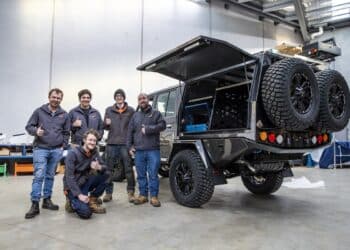 Specialising in chassis-mount canopies and trays for 4-wheel-drive vehicles, Trig Point was founded in 2015 by Murray Brookes. Image: Trig Point