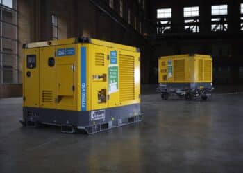 Atlas Copco Rental is seeing rising demand for electric, oil-free compressors as manufacturers prioritise sustainability and cost efficiency. Images: Atlas Copco